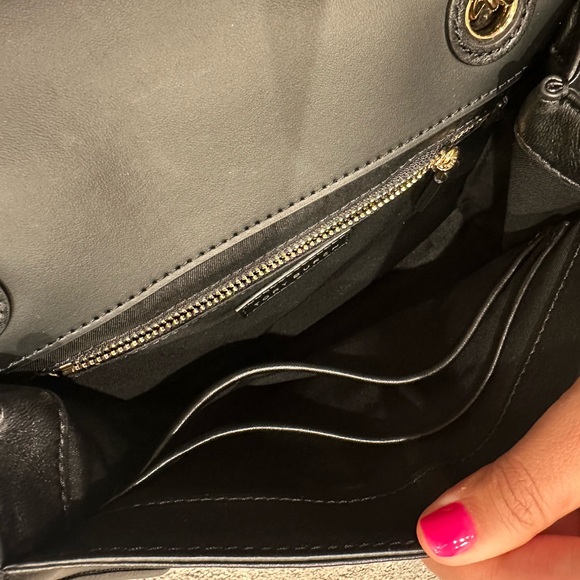 Tory Burch Black Quilted Shoulder Bag and Wallet - Picture 10 of 10